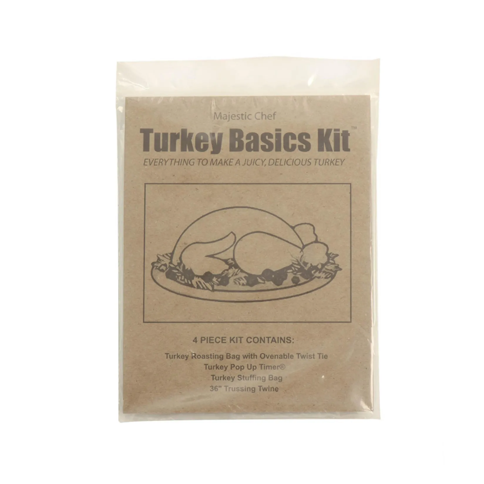 Regency Wraps Baking Supplies & Equipment^4 Piece Turkey Basics Kit