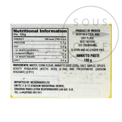 El Yucateco Mexican Ingredients|Sauces & Condiments^Achiote Paste