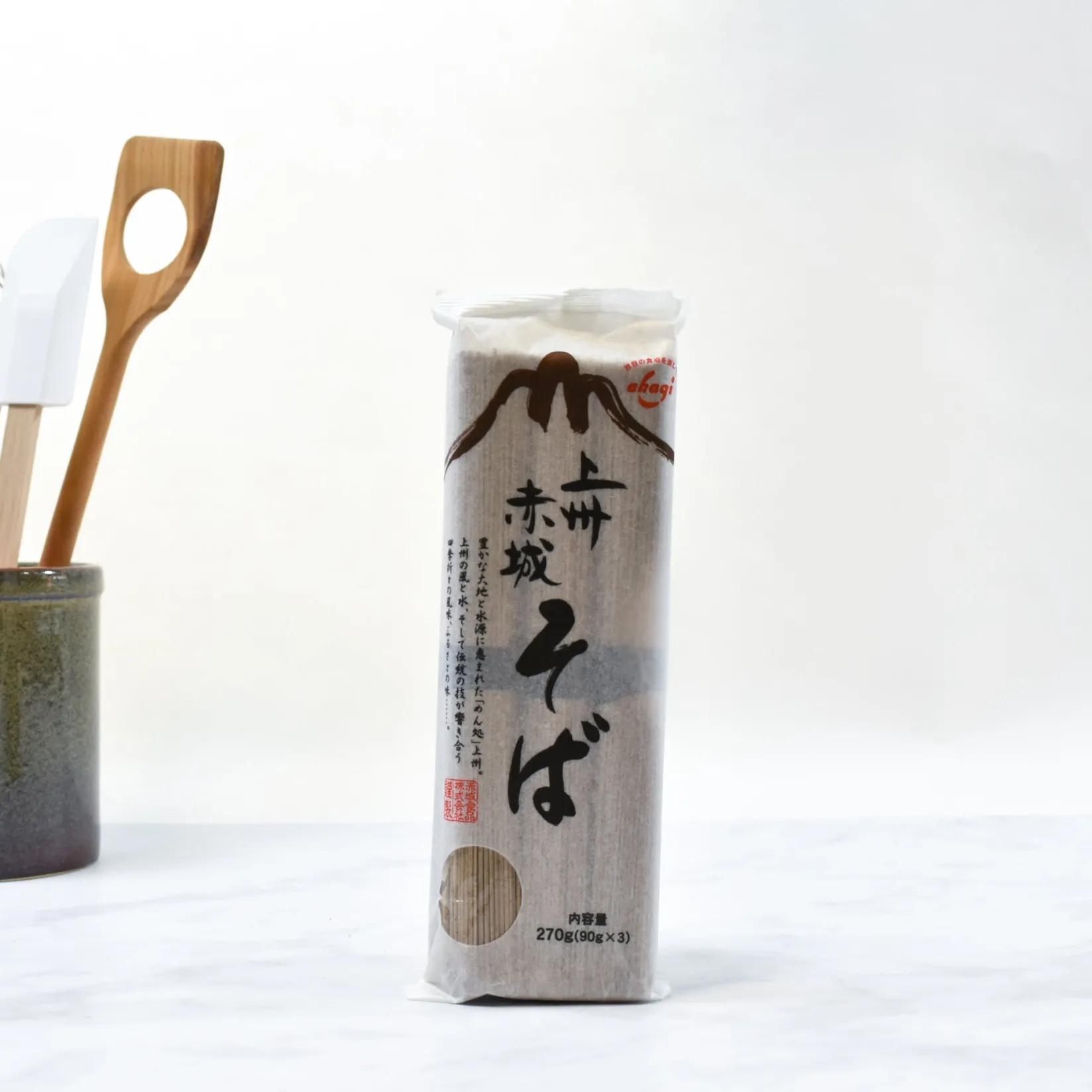 Akagi Japanese Ingredients|Ingredients Brands^Dried Soba Noodles, 270g
