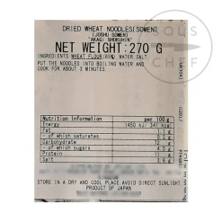 Akagi Japanese Ingredients|Ingredients Brands^Dried Somen Noodles, 270g