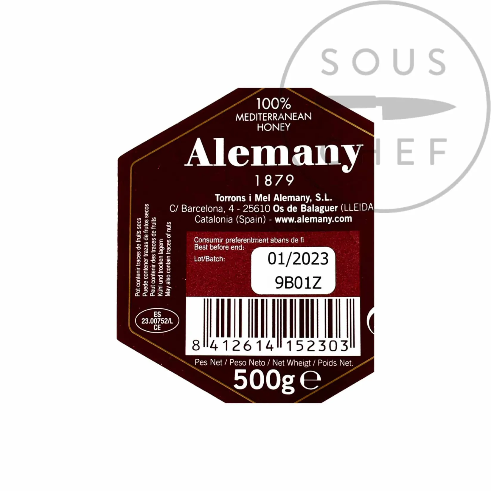 Alemany Ingredients Brands|Spanish Ingredients^Mountain Honey in Ceramic Jar, 500g