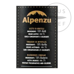 Alpenzu Ingredients Brands|Italian Ingredients^Blueberry Vinegar, 250g
