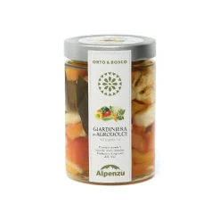 Alpenzu Italian Ingredients|Vegetables^Giardiniera Sweet & Sour Mixed Vegetable Pickles, 530g
