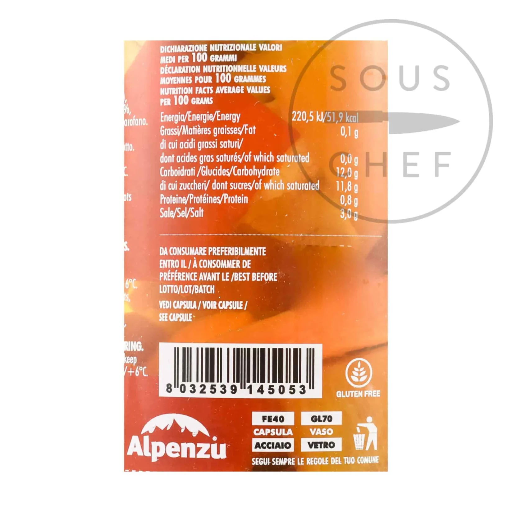 Alpenzu Italian Ingredients|Vegetables^Giardiniera Sweet & Sour Mixed Vegetable Pickles, 530g