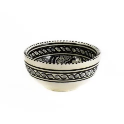 Tunisian Ceramics Tableware Brands|Middle Eastern Ingredients^Alyasamin Patterned Sauce Dish, 10cm
