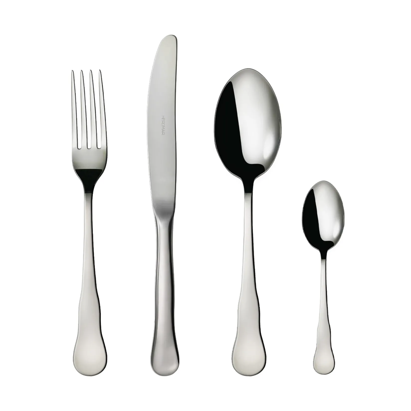 Herdmar Cutlery|Tableware Brands^Ambar Polished Stainless Steel 4 Piece Place Setting Cutlery Set