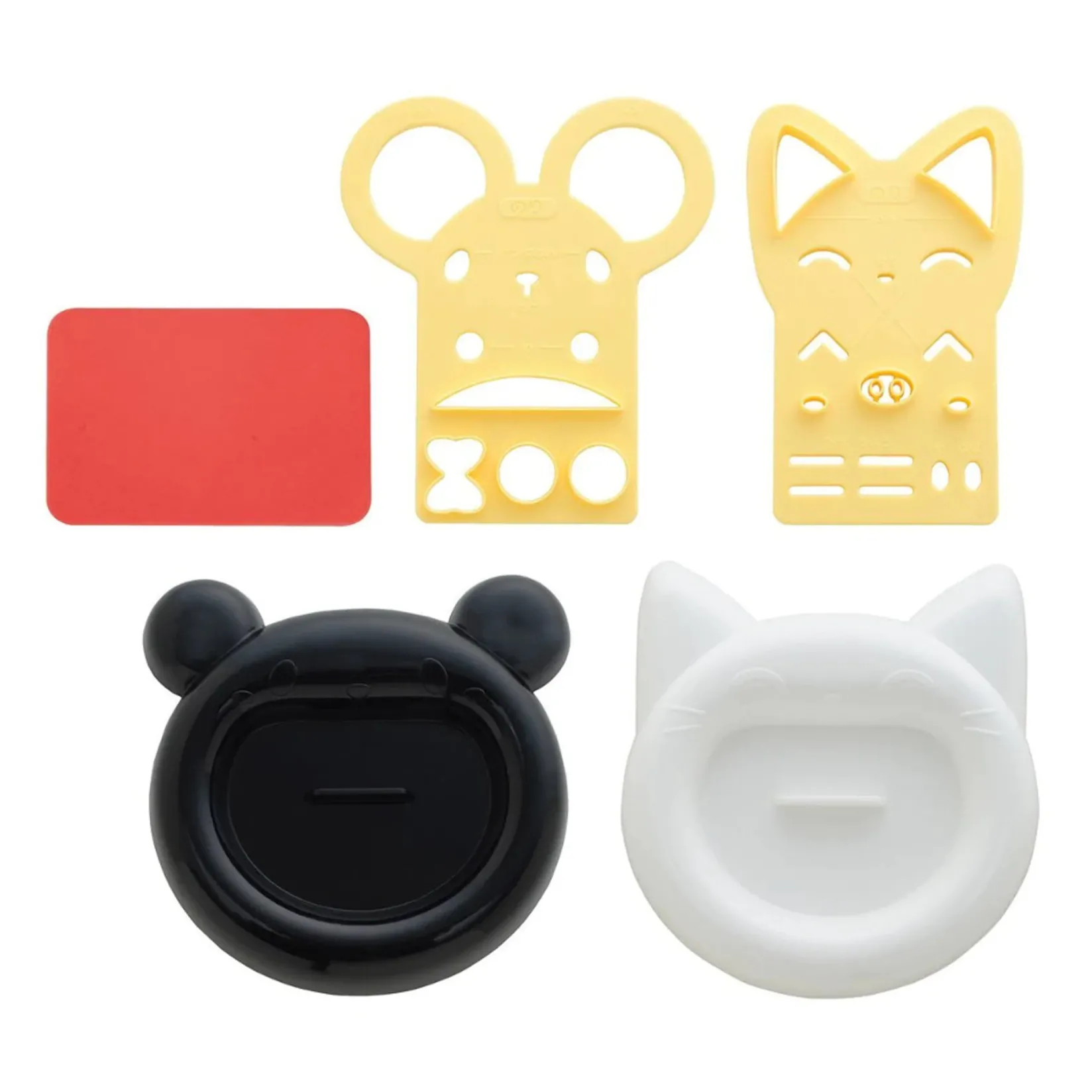 Arnest Japanese Ingredients|Japanese Tableware^Animal Rice Mould Set for Curry