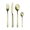 Herdmar Cutlery|Tableware Brands^Arco Brushed Champagne Gold 4 Piece Place Setting Cutlery Set