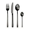 Herdmar Cutlery|Tableware Brands^Arco Matte Black 4 Piece Place Setting Cutlery Set