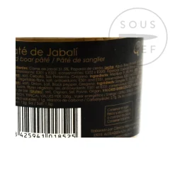 ArteMonte Ingredients Brands|Spanish Ingredients^Wild Boar Pate, 100g