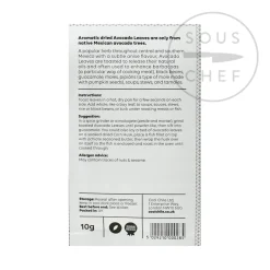 Cool Chile Co Ingredients Brands|Mexican Ingredients^Avocado Leaves, 10g