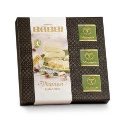 Babbi Ingredients Brands|Italian Ingredients^Viennesi Pistachio De Luxe Wafers, 9 pieces