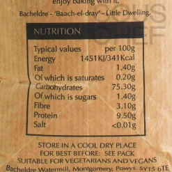 Bacheldre Ingredients Brands|Baking Ingredients^Organic Plain White Flour, 1.5kg