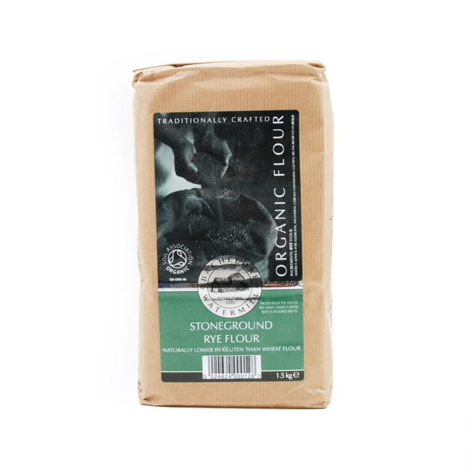 Bacheldre Watermill Ingredients Brands|Made In The Uk^Bacheldre Organic Stoneground Rye Flour, 1.5kg