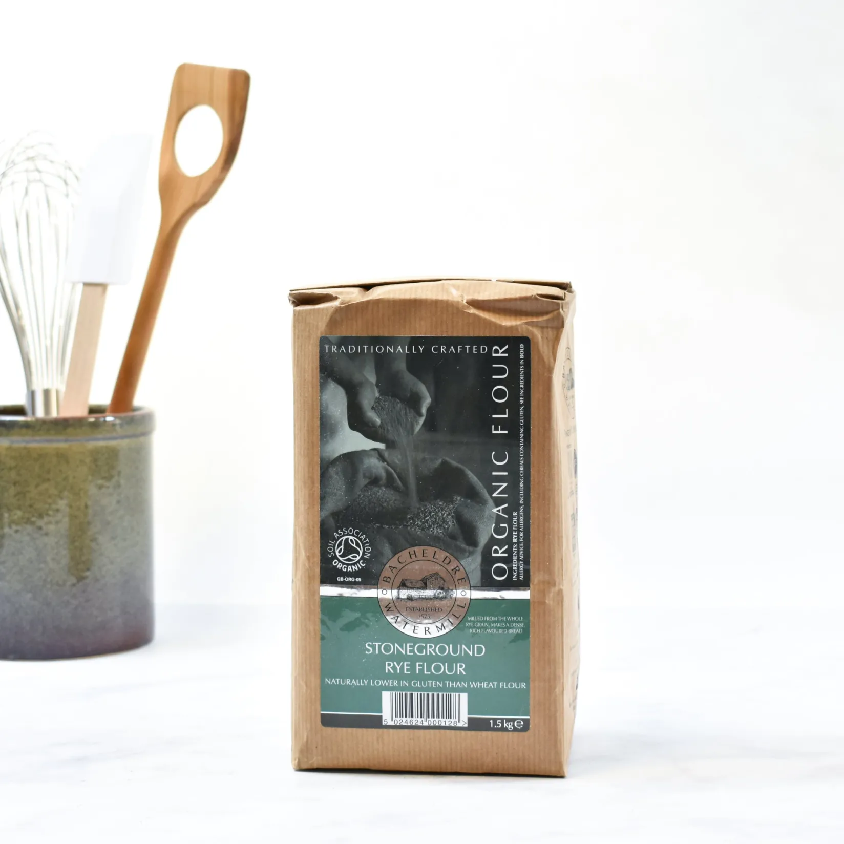 Bacheldre Watermill Ingredients Brands|Made In The Uk^Bacheldre Organic Stoneground Rye Flour, 1.5kg
