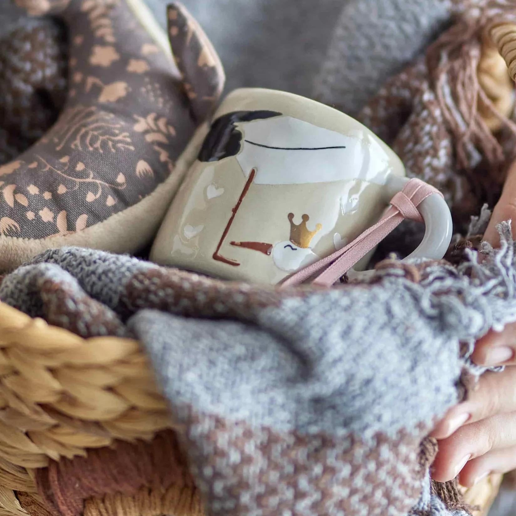 Bloomingville Tableware Brands^Bambino Cream Stoneware Mug