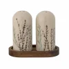 Bloomingville Table Setting|Tableware Brands^Bea Floral Salt & Pepper Shaker Set, 12.5cm