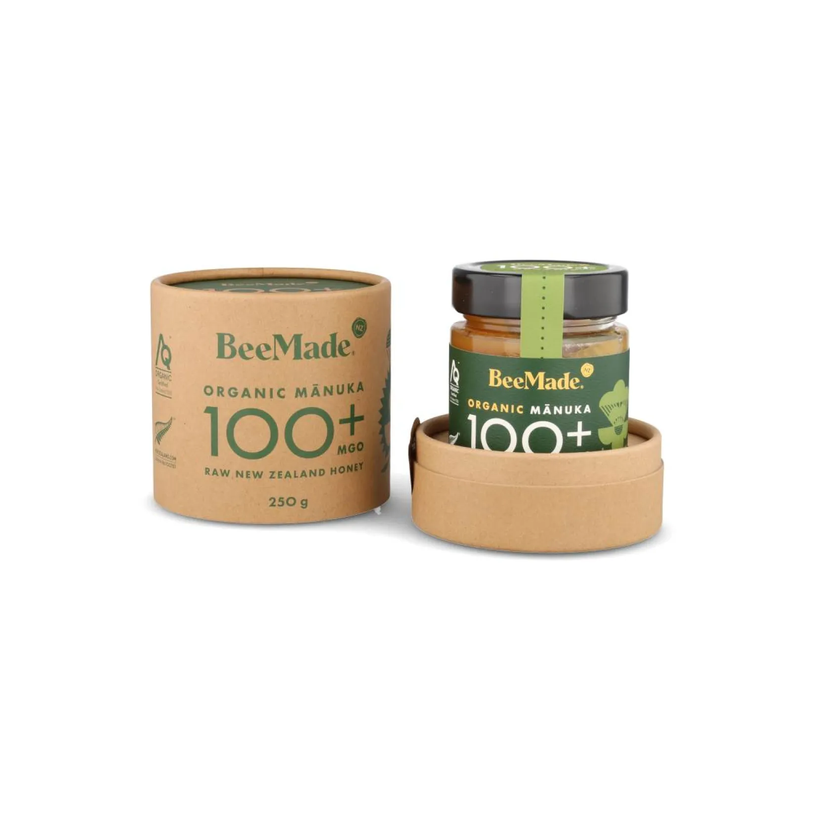 BeeMade Ingredients Brands|Jam, Honey & Spreads^Organic Manuka MGO 100+ Honey, 250g