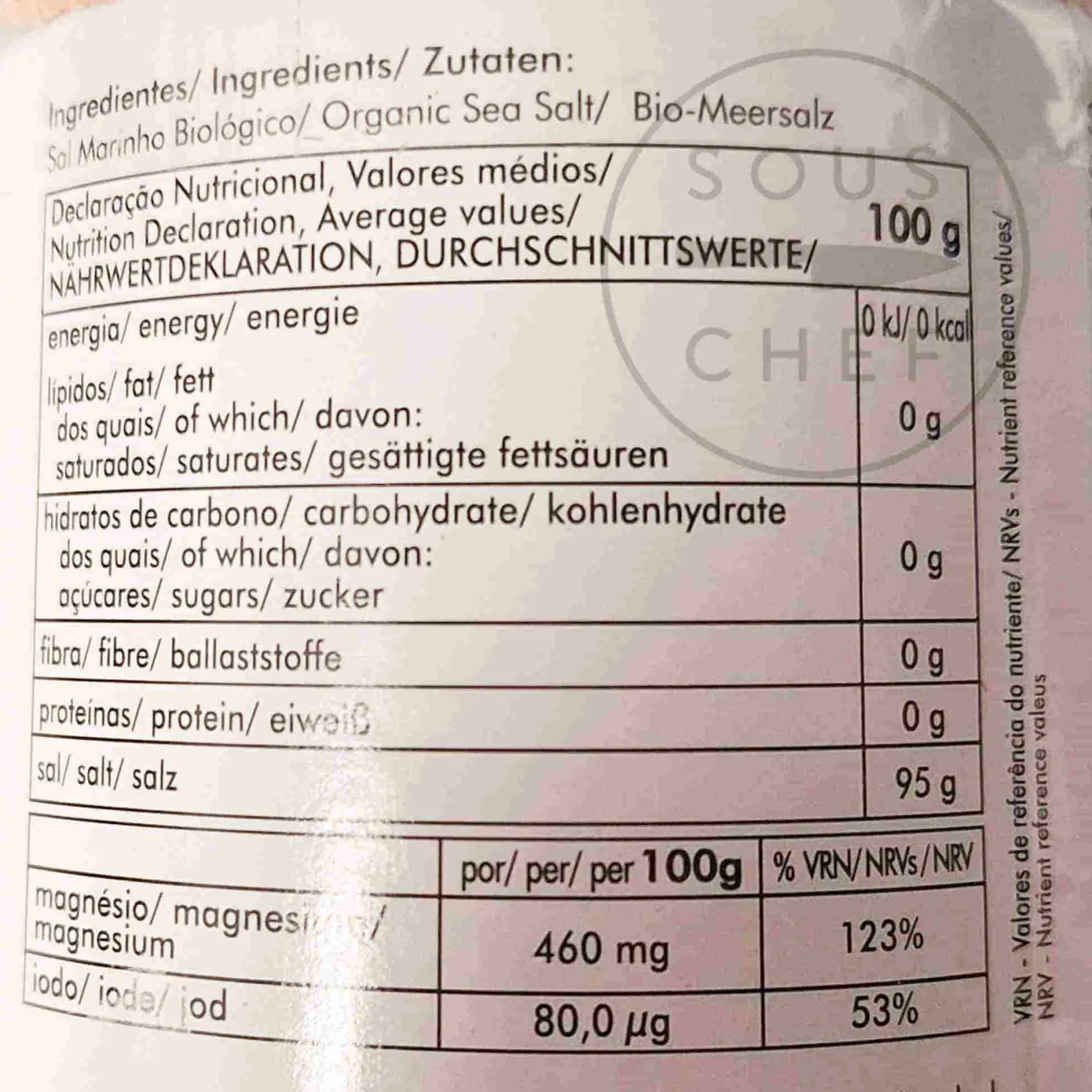 Belamandil Herbs & Spices|Ingredients Brands^Hand Harvest Fine Sea Salt, 400g