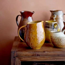 Bloomingville Jugs & Bottles|Tableware Brands^Bence Jug, 18.5cm