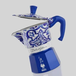 Bialetti Italian Ingredients|Tableware Brands^x Dolce & Gabbana Blue Moka Express Coffee Maker