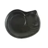 Kiji Stoneware & Ceramics Tableware Brands|Japanese Ingredients^Black Cat Japanese Side Plate, 17.5cm