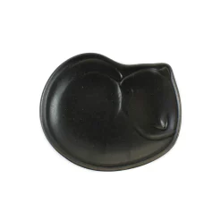Kiji Stoneware & Ceramics Tableware Brands|Japanese Ingredients^Black Cat Japanese Small Plate, 11cm