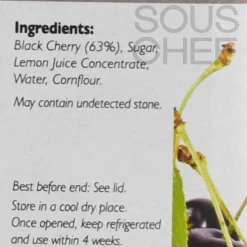 Opies Ingredients Brands|Jam, Honey & Spreads^Black Cherry Compote, 1.2kg