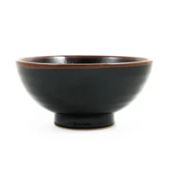 Kiji Stoneware & Ceramics Japanese Ingredients|Japanese Tableware^Black Stoneware Ramen Bowl, 19.7cm