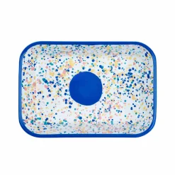 Kapka Enamel Baking Supplies & Equipment^Blue Dot Enamel Roasting & Serving Dish