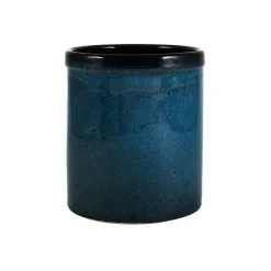 Ceramica Nicola Tableware Brands^Blue Glaze Kitchen Utensils Jar
