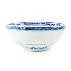 Chinese Tableware Chinese Ingredients|Crockery & Dinnerware^Blue Rice Pattern Serving Bowl, 20.3cm