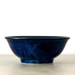 Kiji Stoneware & Ceramics Japanese Ingredients|Japanese Tableware^Blue Sakura Ramen Bowl, 21cm