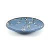Kiji Stoneware & Ceramics Japanese Ingredients|Plates^Blue Sakura Side Plate, 22.5cm