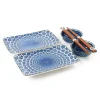 Kiji Stoneware & Ceramics Tableware Brands|Japanese Ingredients^Blue Star Sushi Serving Set