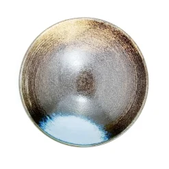 Kiji Stoneware & Ceramics Tableware Brands|Japanese Ingredients^Blue-Black Glaze Bowl, 24cm