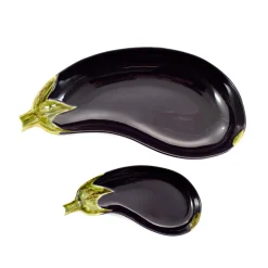 Bordallo Pinheiro Tableware Brands|Table Setting^Aubergine, 24.5cm Platter