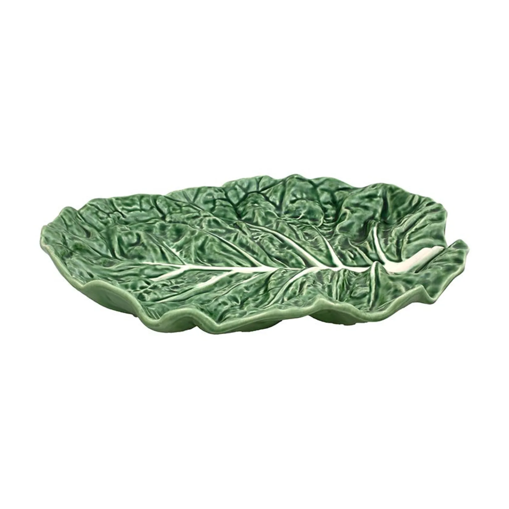 Bordallo Pinheiro Table Setting|Serveware^Cabbage Leaf Oval Platter