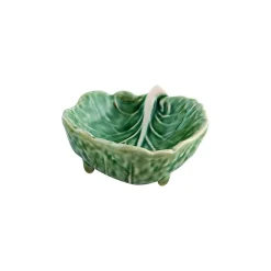 Bordallo Pinheiro Serveware|Crockery & Dinnerware^Curved Cabbage Leaf Bowl, 9cm