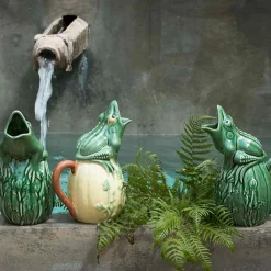 Bordallo Pinheiro Tableware Brands^Green Frog Pitcher