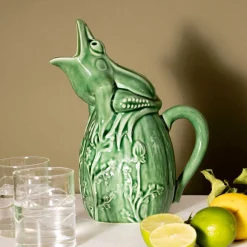 Bordallo Pinheiro Tableware Brands^Green Frog Pitcher