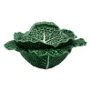 Bordallo Pinheiro Serveware|Tableware Brands^Large Cabbage Leaf Tureen 2 litre
