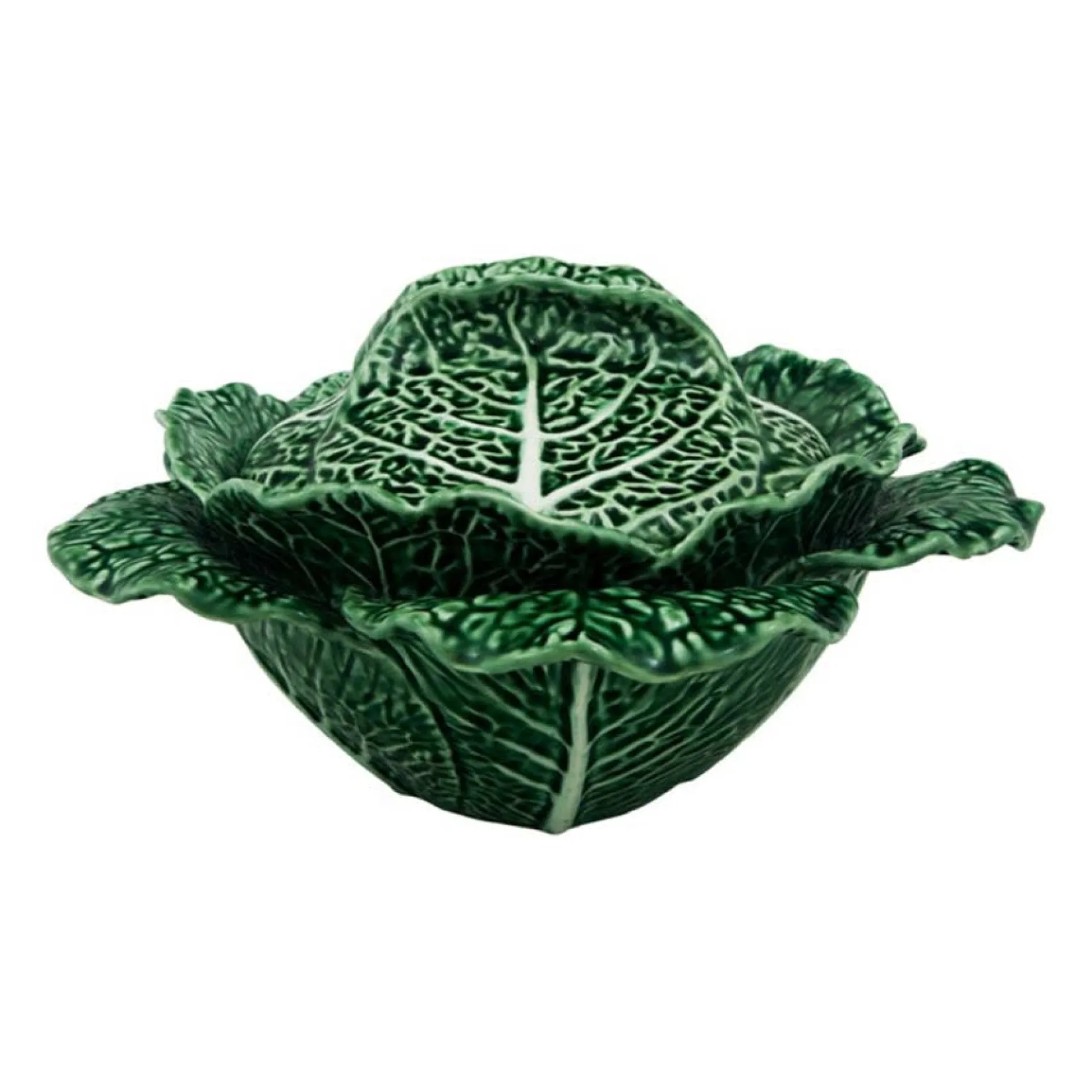 Bordallo Pinheiro Serveware|Tableware Brands^Large Cabbage Leaf Tureen 2 litre