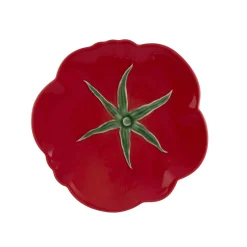 Bordallo Pinheiro Tableware Brands|Plates^Tomato Dessert Plate, 21cm