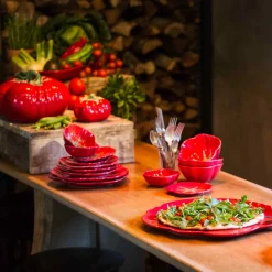 Bordallo Pinheiro Tableware Brands|Plates^Tomato Dessert Plate, 21cm