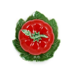 Bordallo Pinheiro Tableware Brands|Serveware^Tomato Butter Dish With Cover
