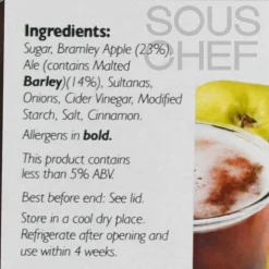 Opies Ingredients Brands|Sauces & Condiments^Bramley Apple Chutney with Real Ale, 1.25kg