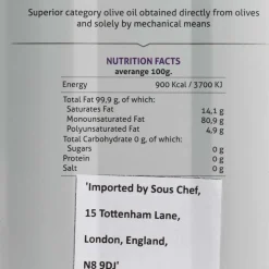 Bravoleum Ingredients Brands|Spanish Ingredients^Picual Extra Virgin Olive Oil