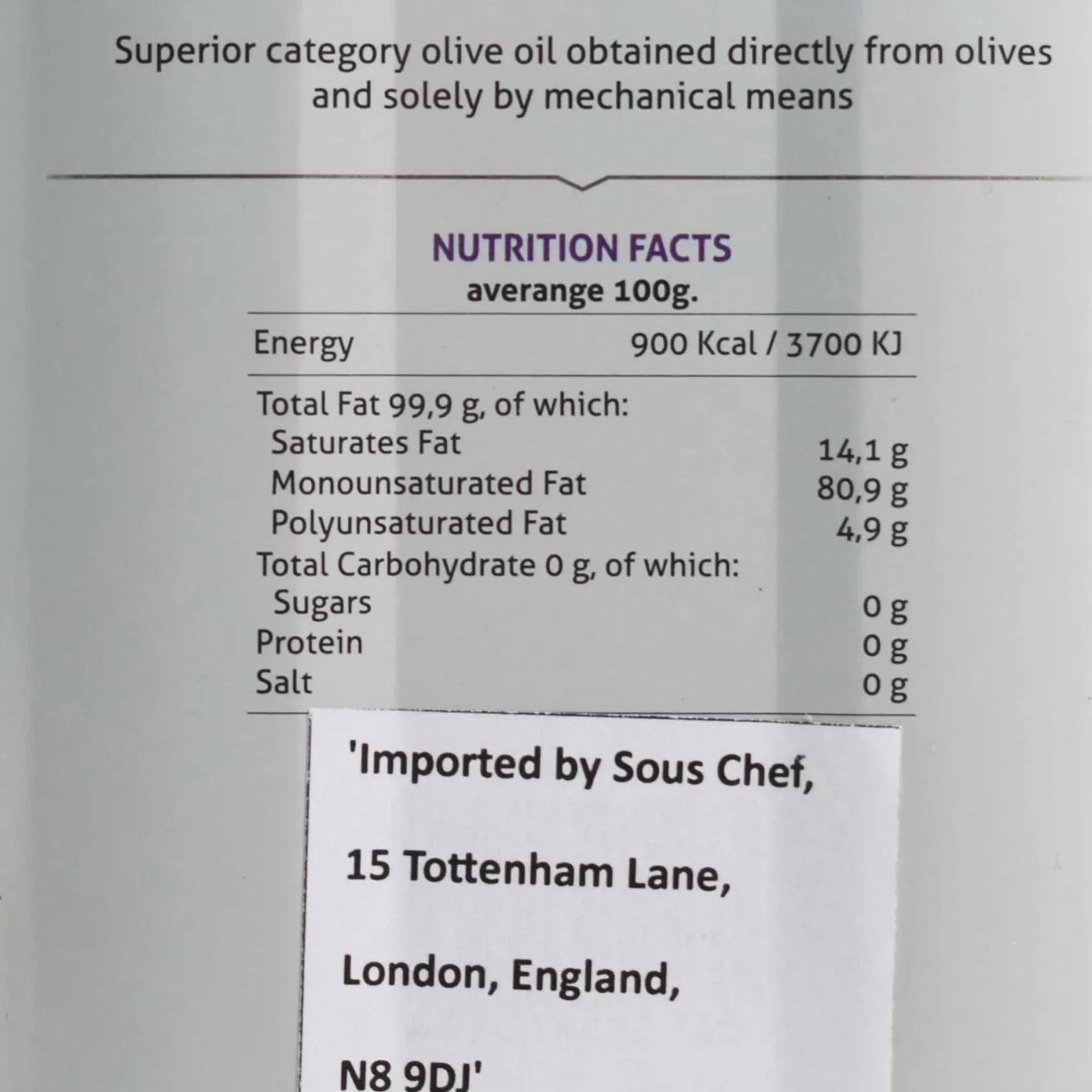 Bravoleum Ingredients Brands|Spanish Ingredients^Picual Extra Virgin Olive Oil