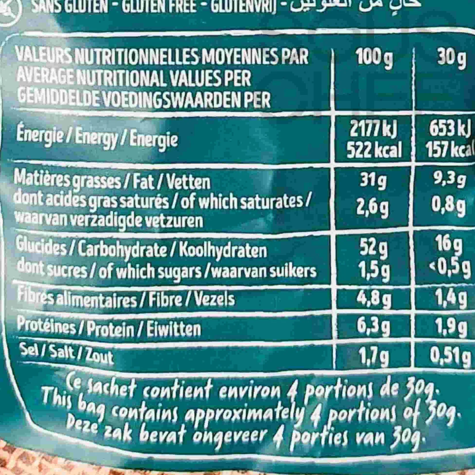 Bret's Crisps Snacks|Ingredients Brands^Bret's Bleu d'Auvergne DOP Blue Cheese Crisps, 125g